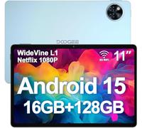 DOOGEE U11 2025 Android 15 Tablet 11 Pulgadas, 16GB RAM+128GB ROM (TF 2TB), 8580mAh, Octa Core,5G WiFi Tablets Andriod | Tablet Niños Widevine L1 | Netflix | Bluetooth 5.0 | 13MP+5MP | GPS | OTG