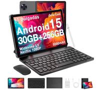 DOOGEE U11 Pro Android 15 Tableta para Niños, 30GB+ 256GB/2TB TF Tablet 11 Pulgadas 90Hz, Tablet Infantil con Teclado y Lápiz y Funda y Raton, 8580mAh/Widevine L1/WiFi 5/ 13MP+5MP/ Face ID/3.5mm Jack