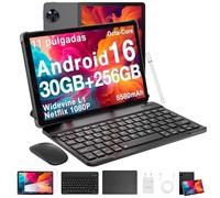 DOOGEE U11 Pro Android 16 Tablet con Teclado con Gemini AI, 30GB+256GB/2TB TF Tablets 11 Pulgadas, Octa Core T7200 Tableta Niños, Batería 8580mAh/90Hz/WiFi 5/13MP+5MP Tablet con Lápiz y Ratón y Funda