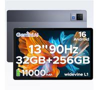 DOOGEE U13 Tablet Andriod 16, Tablet 13 Pulgadas 11000mAh Batería, Tableta Gaming Octa-Core, 32GB RAM+256GB ROM/2TB, Gemini AI 7.5mm Cuerpo Metálico, 13MP Cámara/Widevine L1/Face ID/FM/BT5.0/WiFi 5