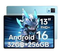 DOOGEE U13 Tablet Android 16 13 Pulgadas,32GB+256GB/2TB,Gaming Tablet Octa-Core para niños 11000mAh,Cuatro Altavoces,13MP+5MP,Gemini AI 7.5mm Cuerpo Metálico,Widevine L1/OTG/3.5mm Jack/Face ID/WiFi 5