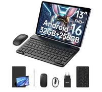 DOOGEE U13 VIP Tablet Android 16 13 Pulgadas,32GB+256GB/2TB,Gaming Octa-Core para Niños 11000mAh,Cuatro Altavoces,13MP+5MP,con Teclado, lápiz óptico y Ratón,Widevine L1/OTG/3.5mm Jack/Face ID/WiFi 5