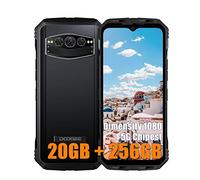 DOOGEE V30T (2023), 20GB+256GB, Smartphones Libres Robustos 5G, Batería 10800mAh, Dimensiones 1080 Octa Core, 108MP (Infrarossi 20MP)+ 16MP+32MP Móviles, Android 12 6.58 pollici, 66W FAST CHARGE Negro