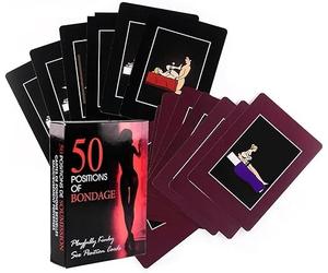 Dooisuue 1 Caja con 50 Cartas para Parejas - Dados Oscuros - Juego de Mesa para Parejas - Diferentes diseños
