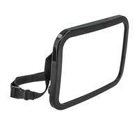 Dooky - Espejo retrovisor para coche 360° - Espejo retrovisor para coche para niños y bebés, Apto para todos los reposacabezas, amplio campo de visión: 25,5 x 17,5 cm - ABS
