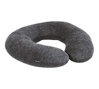 Dooky Neck Pillow Dark Grey Almohada cervical de viaje para viajes y para casa (espuma con memoria, soporte ortopédico, extra suave, estabiliza la columna cervical), Gris