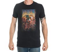 BioWorld Merchandising Camiseta Doom Classic Cover Art Talla Medium