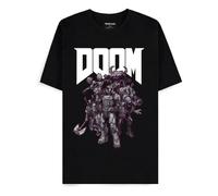 Doom Demon Slayer Hombre Camiseta Negro M 100% algodón Regular