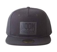 Doom Eternal Hombre Gorra Negro One Size, 100% poliéster,
