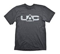 DOOM Eternal T-Shirt "UAC Logo" Grey, XL