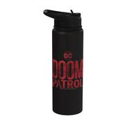 Doom Patrol Main Title Logo Stainless Steel Insulated Water Bottle