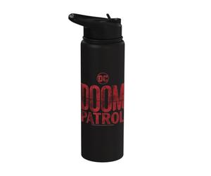 Doom Patrol Main Title Logo Stainless Steel Insulated Water Bottle