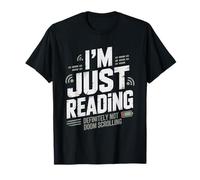 Doom Scroller Humor Scroll Doomscrolling Adicto Noticias Camiseta