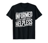 Doom Scroller Problemas del Mundo Informado Lector De Camiseta
