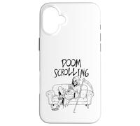 Doom Scrolling - Hora de Matar a Grim Reaper Carcasa para iPhone 16 Plus