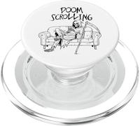 Doom Scrolling - Hora de Matar a Grim Reaper PopSockets PopGrip para MagSafe