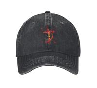 Doom Splatter Hombres Gorras de béisbol Retro Game Culto Serpiente Lavadas Gorra Casual Outdoor Verano Ajuste Ajustable Gorra Snapback