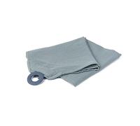 doomoo Basics - Mom'n Play Cape de lactancia Tetra Green - Manta de lactancia con Teether- para amamantar donde quieras y para preparar a todos los pequeños imprevistos - 100% algodón orgánico