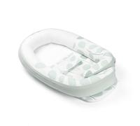 DOOMOO Cocoon Reductor para recien nacidos Leaves Aqua Green, Evolutivo, Transpirable, 0 - 8 meses