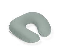 doomoo Cojín de Lactancia Softy Compacto microperlas Finas algodón orgánico desenfundable Verde Pastel 0+ - Accesorio bebé recién Nacido - Almohada de Lactancia - Cojín microperlas