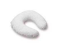 Doomoo Cojín de lactancia Softy para bebé, 150 cm, incluye funda de algodón orgánico, con relleno fino de microperlas EPS, Öko-Tex® Standard 100, blanco chino