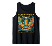 Doomsday Humor Sarcástico Oscuro Redes Sociales Meme Broma Divertido Camiseta sin Mangas