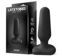 Doon Silicone Butt Plug Black
