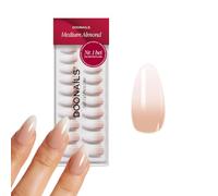 DOONAILS - Gel Press On Nails Set 30 Almond Ombre - Uñas Suaves para Cobertura Completa - Natural y Agradable