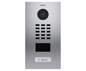 Door Bird D2101V - Portero de vídeo IP con lector de tarjeta RFID-1, timbre INOX-Doorbird