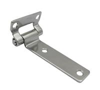 Door Cabinet Hinges 13.5x5.8cm - Stainless Steel 304 Marine Grade Industrial Hardware Rust Free Heavy Duty Equipment Box Cabinet Door Fittings Home Workshop Use Set