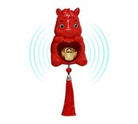 Door Chime Bell, Horse Shape Magnetic, 4.13 Inch Bell with Magnet, Entrance Horse Shape Open Chime, Decorative with Modern Style for Shop and Home Workplace Cafe