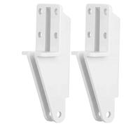 Door Closer Bracket Kit - Replacement Door Hardware, Repair Accessories | 2 Piece Closer Support Bracket For Home Apartment Farmhouse Living Room Bedroom Bathroom Kitchen Balcony Maintenance