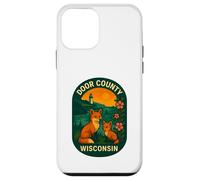 Door County Wisconsin Puesta de Sol pintoresca Linda Vida Silvestre Viajes Carcasa para iPhone 12 Mini