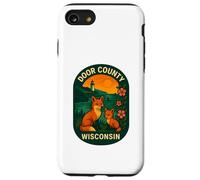 Door County Wisconsin Puesta de Sol pintoresca Linda Vida Silvestre Viajes Carcasa para iPhone SE (2020) / 7/8