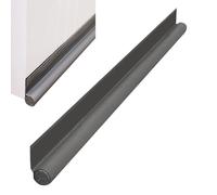 Door Draft Stopper, Adjustable Doors Sweep Gap Cover, 96x8x3cm/37.8x3.15x1.18 Inches Sound Insulation Strip for Bathroom Window Bedroom Floor Kitchen Tiles Marble Carpet Apartment