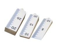 Door Gap Ruler, Professional Undercut Gauge for Renovation, Engineering Measuring Tool with Precision Scale, Woodworking Instrument for Home Workshop Window Machinery Fitting