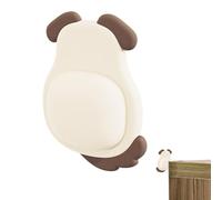 Door Handle Anti-Collision Pad, Soft Self-Adhesive Wall Guard, Shock-Absorbing Silent Stopper with Cute Animal Design, Ideal for Home, Bedroom, Kitchen, Restaurant