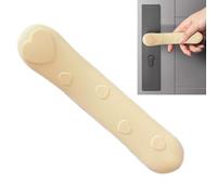 Door Handle Grip, Door Handle Covers For House, Anti-Collision Protector Baby Safety Equipment, Heart Pattern For Flat Square Levers Home Living Room Bedroom Bathroom Hoy Days Winter