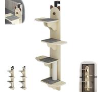 Door Hanging Cat Shelf, Multi Level Door Hanging, Over The Perch & Climber, Over The Tree Climber for Indoor, Pet Jump Shelf (Cat)
