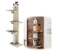 Door Hanging Cat Shelf, Multi Level Hanging, Over Door Shelves Ladder, Over The Doors Tree Climber for Indoor Cats (Cat)