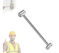 Door Hinge Adjustment Tool, Door Hinge Gap Adjustment Tool, 0.55-0.75 Inch and 0.9-0.98 Inch, for Residential, Fire, Security Doors, Upgraded Door Repair Tool for Easy Repair (19-25mm)