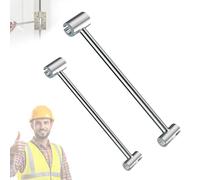 Door Hinge Adjustment Tool, Door Hinge Gap Adjustment Tool, 0.55-0.75 Inch and 0.9-0.98 Inch, for Residential, Fire, Security Doors, Upgraded Door Repair Tool for Easy Repair (Mix)