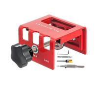 Door Hinge Jig Kit for Router Lock Hole - 1.97x2.95 inDrilling Install Tool | 488g Hinge Mortise Jig for Industrial Plants Commercial Buildings Equipment Rooms