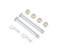 Door Hinge Pins Kit with Bushings Replacement Hardware Fit for Ford Mustangs 1979-1993 Durable Auto Repair Parts