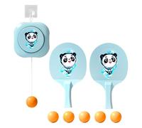 Door Jam Portable Set, Adjustable Table Tennis Trainer Set, Doorway Game for Kids, Interactive Training Set with Racket, Indoor Fun and Skill Development
