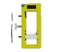 Door Jig - Router Template Installation Kit, Adjustable Hinge Latch Guide, Precision Chiseling Mortiser Tool, Sturdy Power Tool for Door Locks, Carpentry Home Workshop Use 7.87x5.12x1.97 Inches