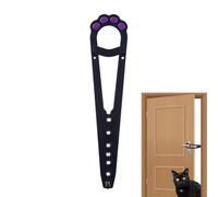 Door Latch For Cats - 30.6 * 66 * 0.6cm Door Latch For Cats, Adjustable Pet Doors Lock Fo R Home Security, Prevents Cat from Opening Doors, Easy Install, & Pet-Safe, Ideal Bedrooms, Bathrooms & K
