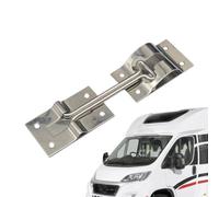Door Latch for RV | 4-Inch Metal Catch | Cargo Trailer Entry Door | Heavy-Duty Stainless Steel Entrance Latch | Durable RV Door Keeper for Short Trips and Travel