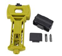 Door Latch Mortise Tool with Switchable Blades and Top Chisel, Reversible Design Precise Scoring Chiseling Tool Latch Installation Kit for 1-3/8 Inch 1-3/4 Inch Doors Green