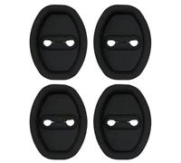 Door Latch Protection Covers - 4pcs Car Lock Guard Set, Anti-Scratch Material, Simple Application, Vehicle Interior Accessory, Sleek Design | Secure Fit, Practical Styling, Interior Safety
